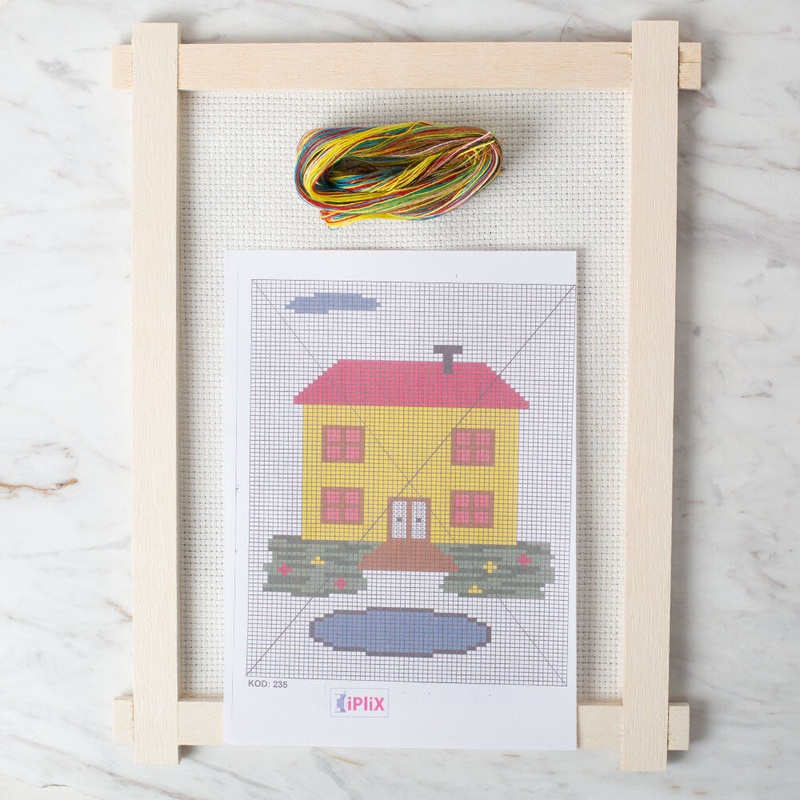 Loren Cross Stitch Kit, House – 235