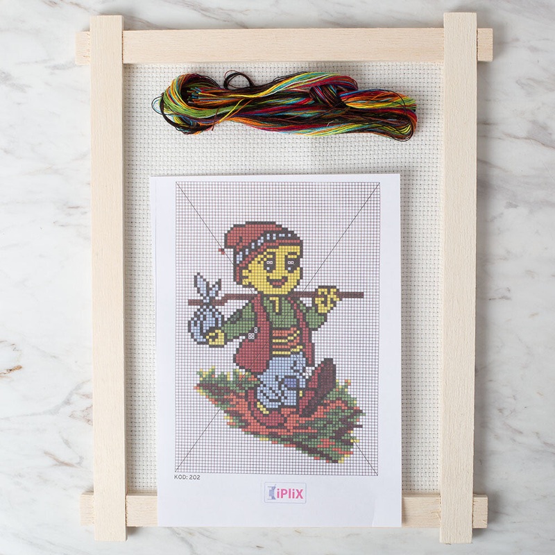 Loren Cross Stitch Kit, Kelolan – 202