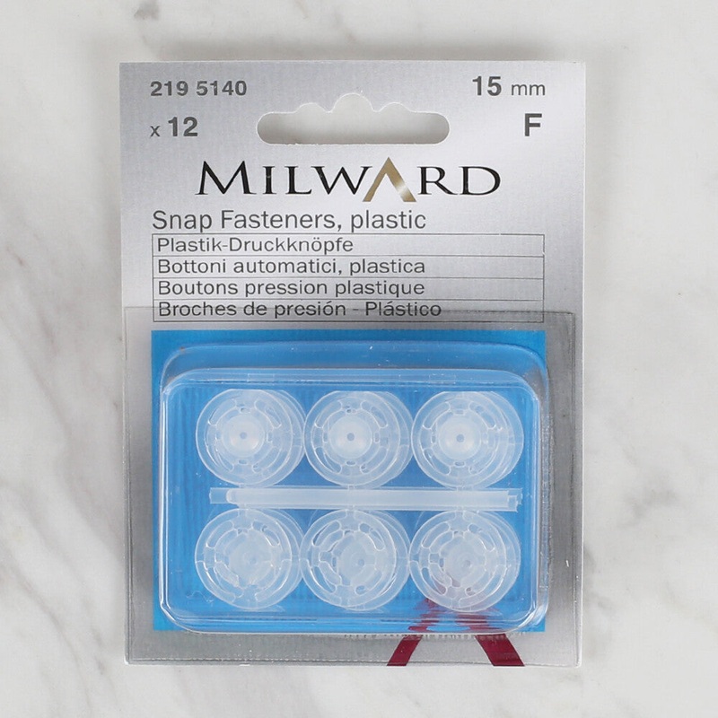 Milward Plastic Snap Fasteners – 2195140