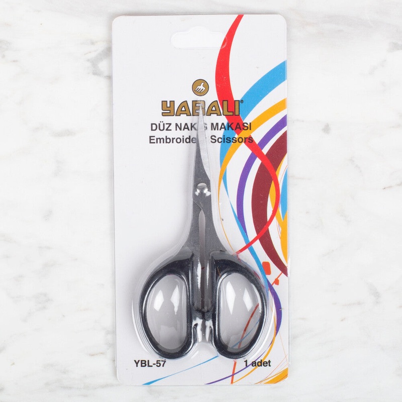 Yabal Embroidery Scissors, Black YBL – 57