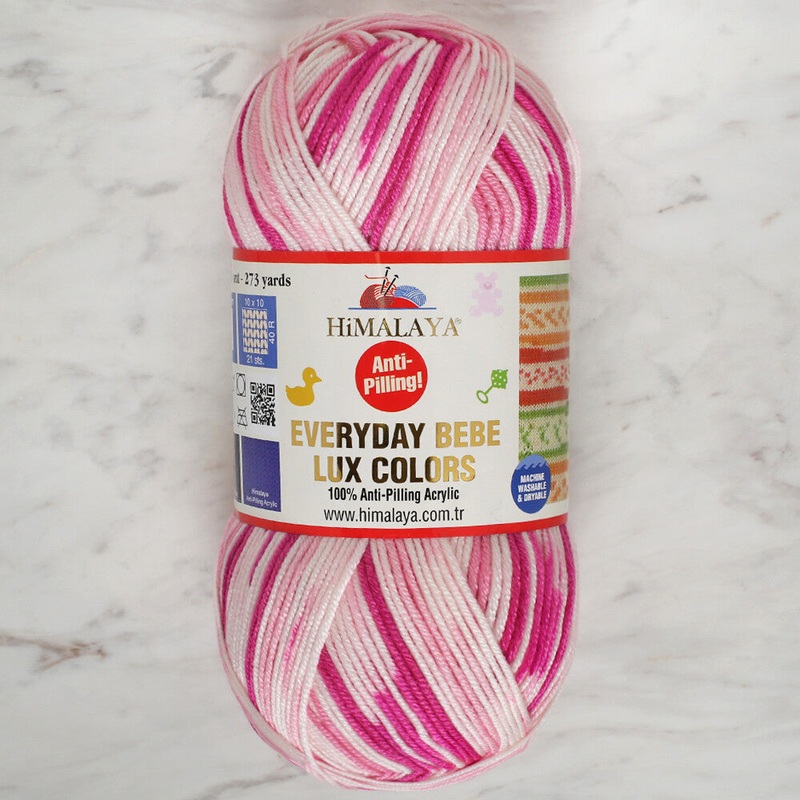 Himalaya Everyday Bebe Lux Colors Yarn, Variegated – 71407