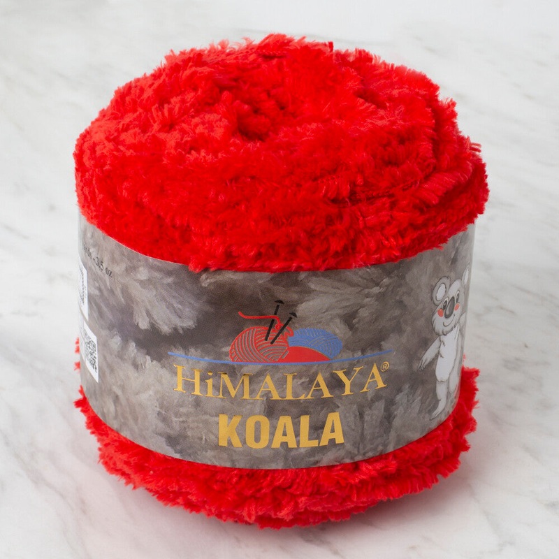 Himalaya Koala Chenille Baby Yarn, Red – 75726