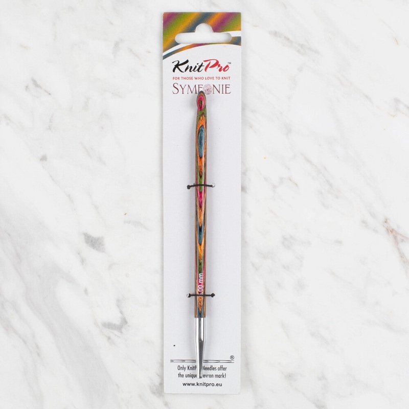 KnitPro Symfonie 6mm Interchangeable Tunisian Hook – 20749