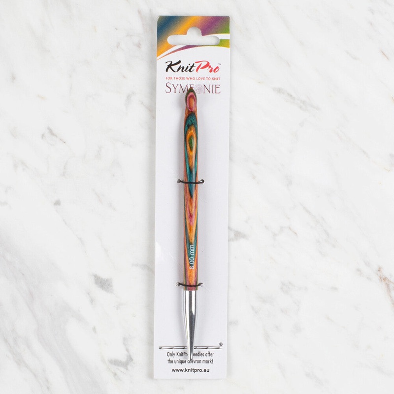 KnitPro Symfonie 8mm Interchangeable Tunisian Hook – 20752