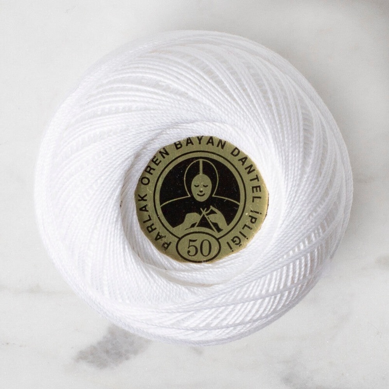 Madame Tricote Paris No:50 20 Gr Embroidery Thread, White – 5755