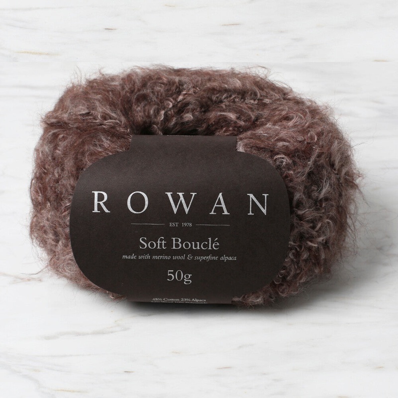 Rowan Soft Boucle Yarn, Brown – 604