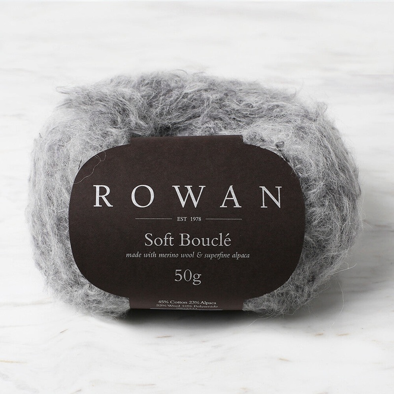 Rowan Soft Boucle Yarn, Grey – 603