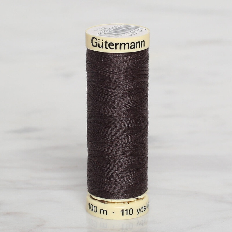 Gtermann Sewing Thread, 100m, Coffee – 671