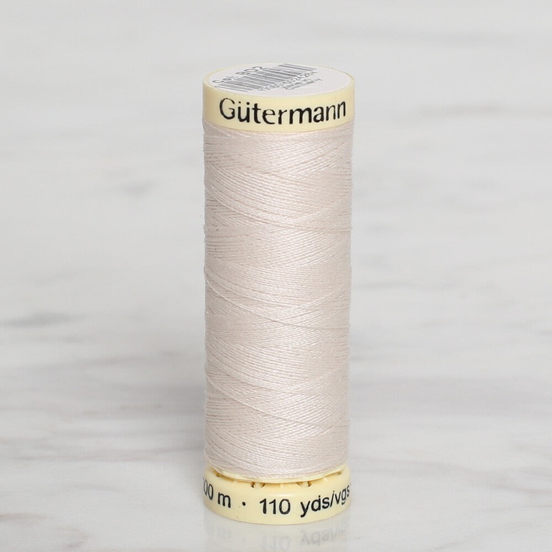 Gtermann Sewing Thread, 100m, Ecru – 802