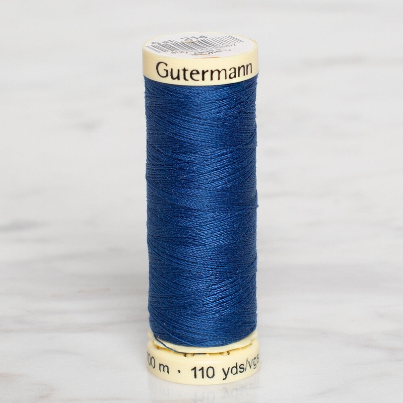 Gtermann Sewing Thread, 100m, Indigo Blue – 214