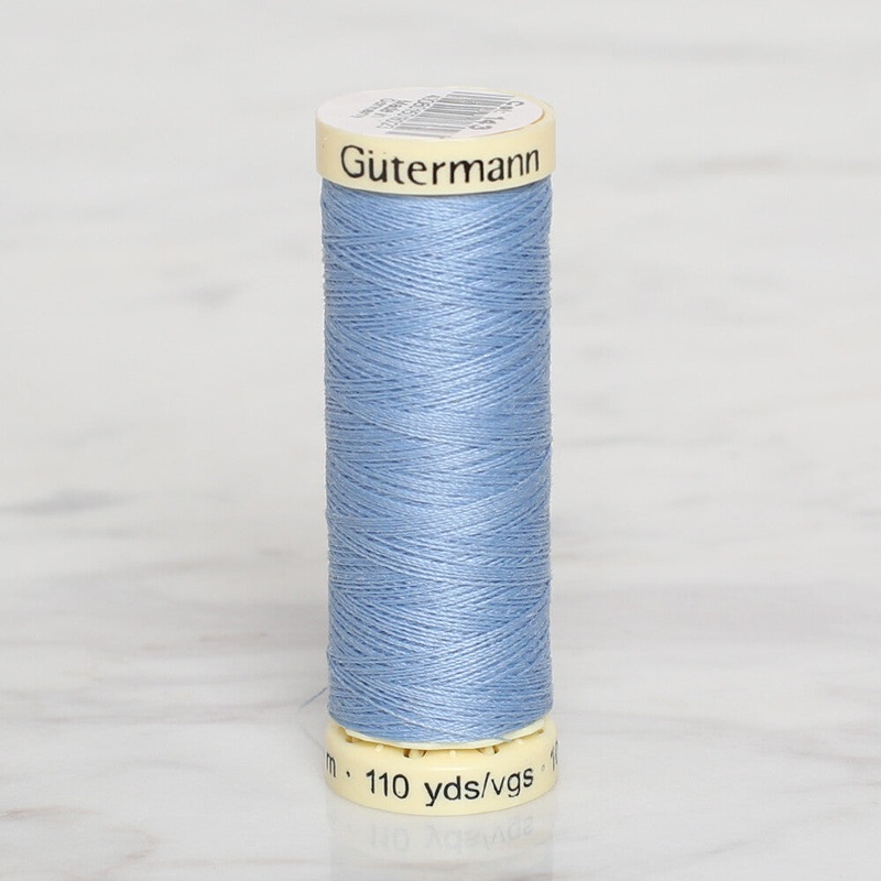 Gtermann Sewing Thread, 100m, Light Blue – 143