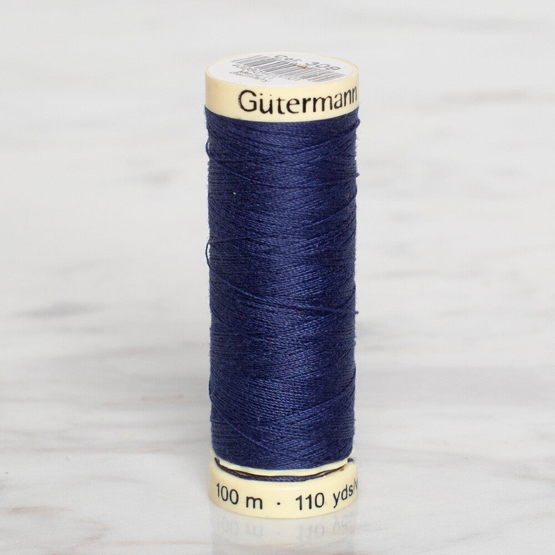 Gtermann Sewing Thread, 100m, Light Navy Blue – 309