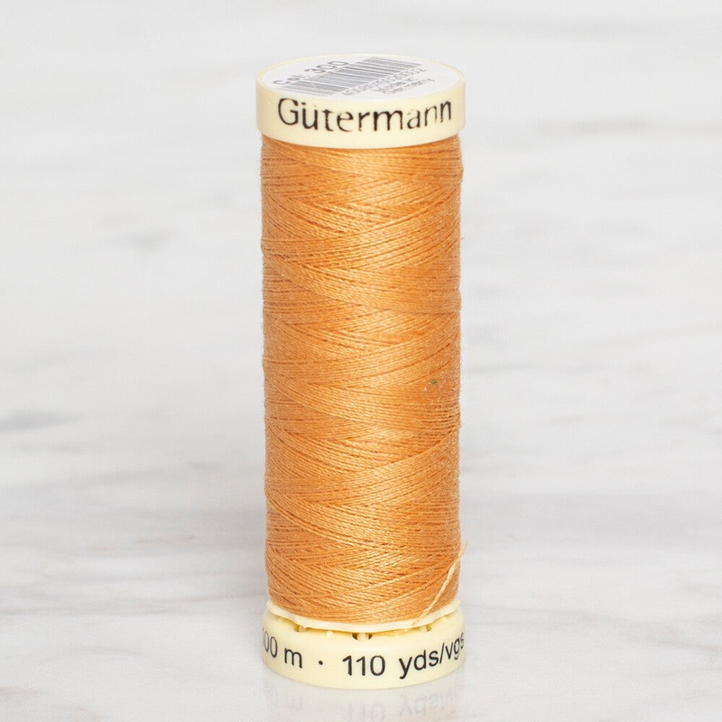 Gtermann Sewing Thread, 100m, Light Orange – 300
