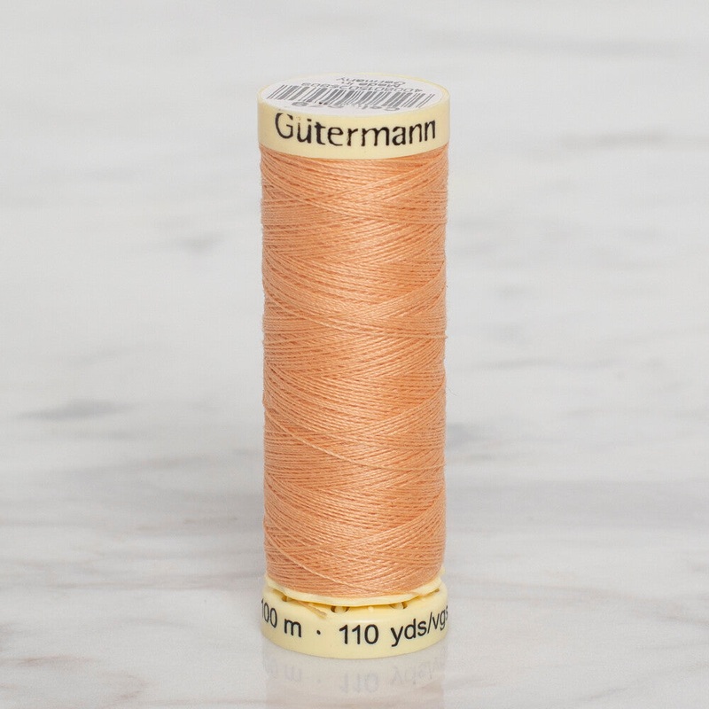Gtermann Sewing Thread, 100m, Light Orange – 979