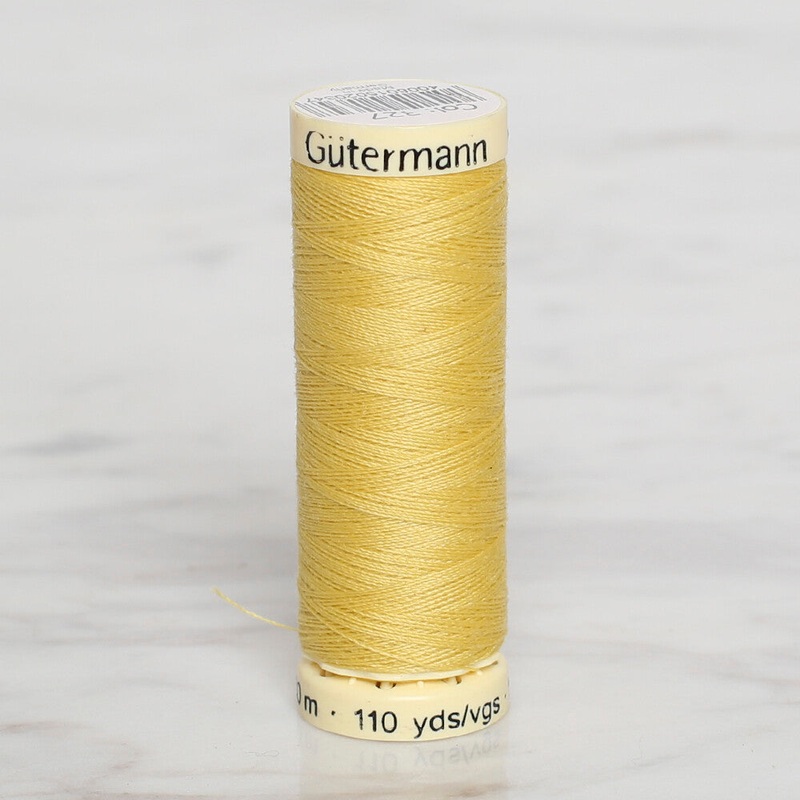 Gtermann Sewing Thread, 100m, Light Yellow  – 327