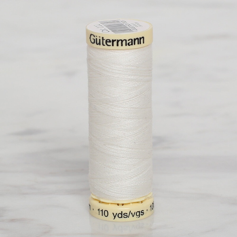 Gtermann Sewing Thread, 100m, White – 111