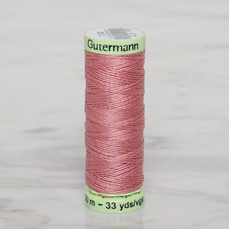 Gtermann Sewing Thread, 30m, Dusty Pink – 473