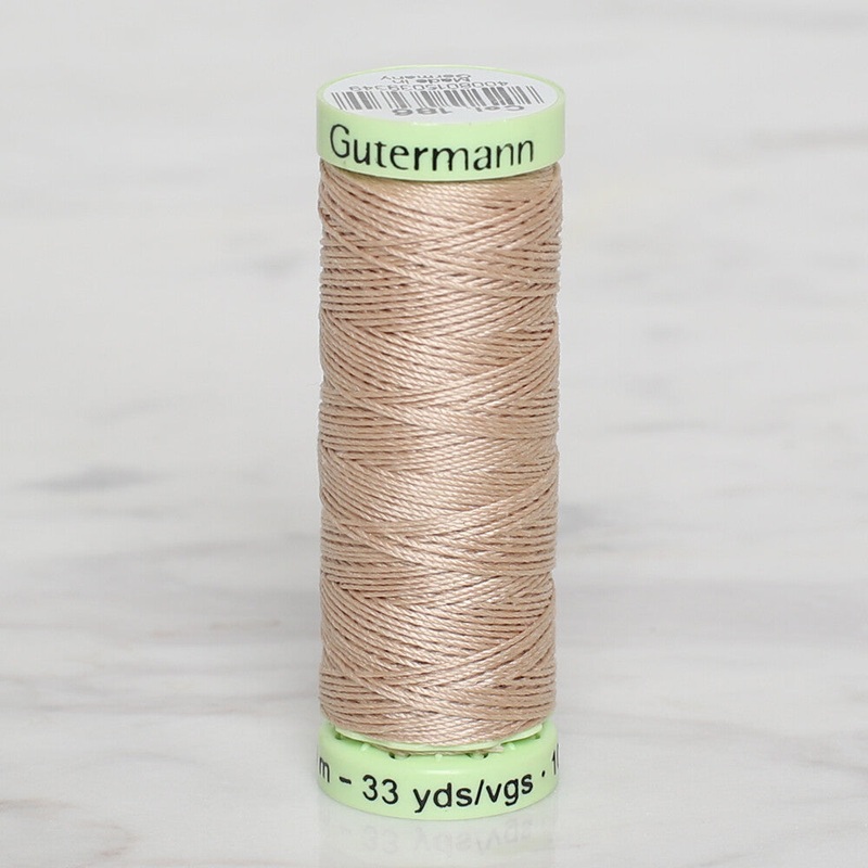 Gtermann Sewing Thread, 30m, Light Beige – 186