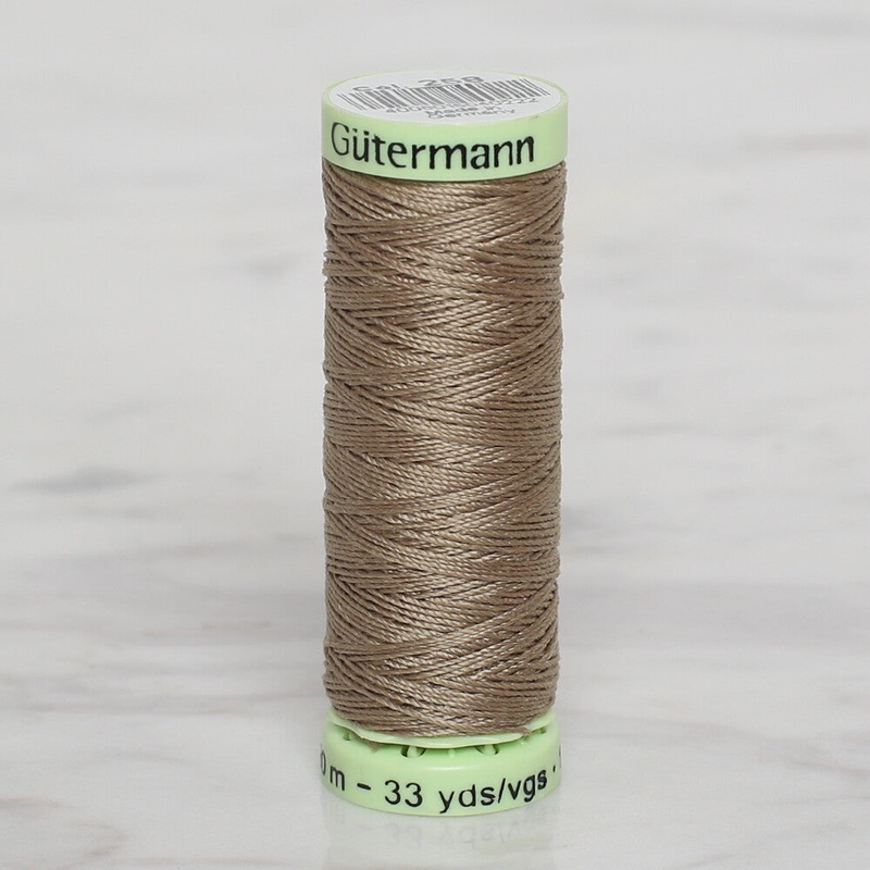 Gtermann Sewing Thread, 30m, Light Coffee – 258