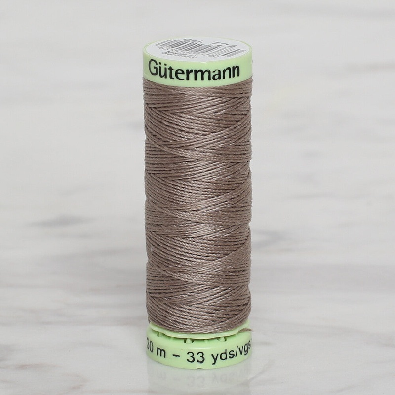Gtermann Sewing Thread, 30m, Light Coffee – 724