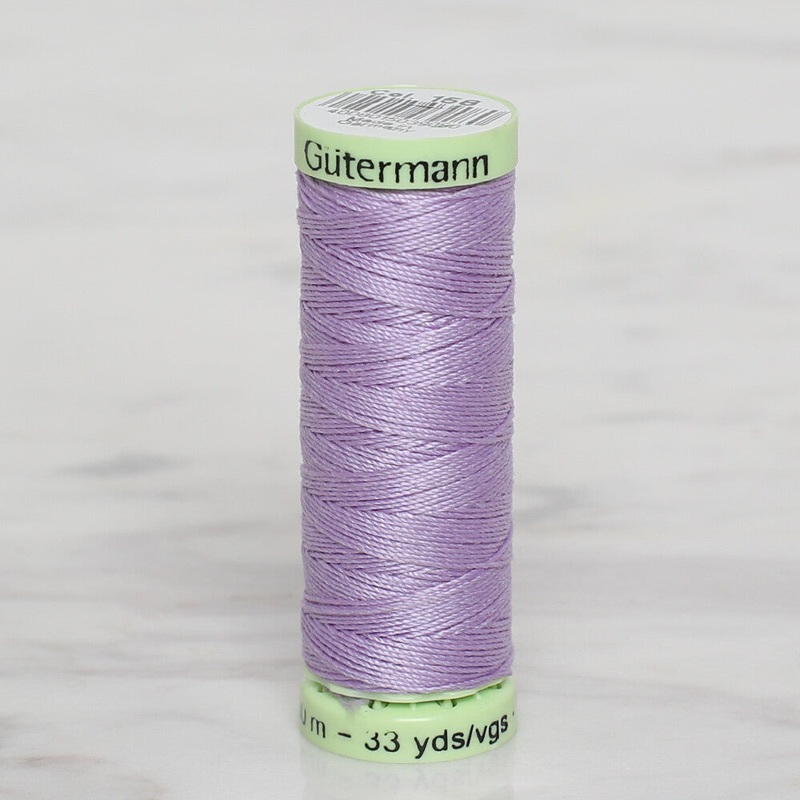 Gtermann Sewing Thread, 30m, Light Lilac – 158