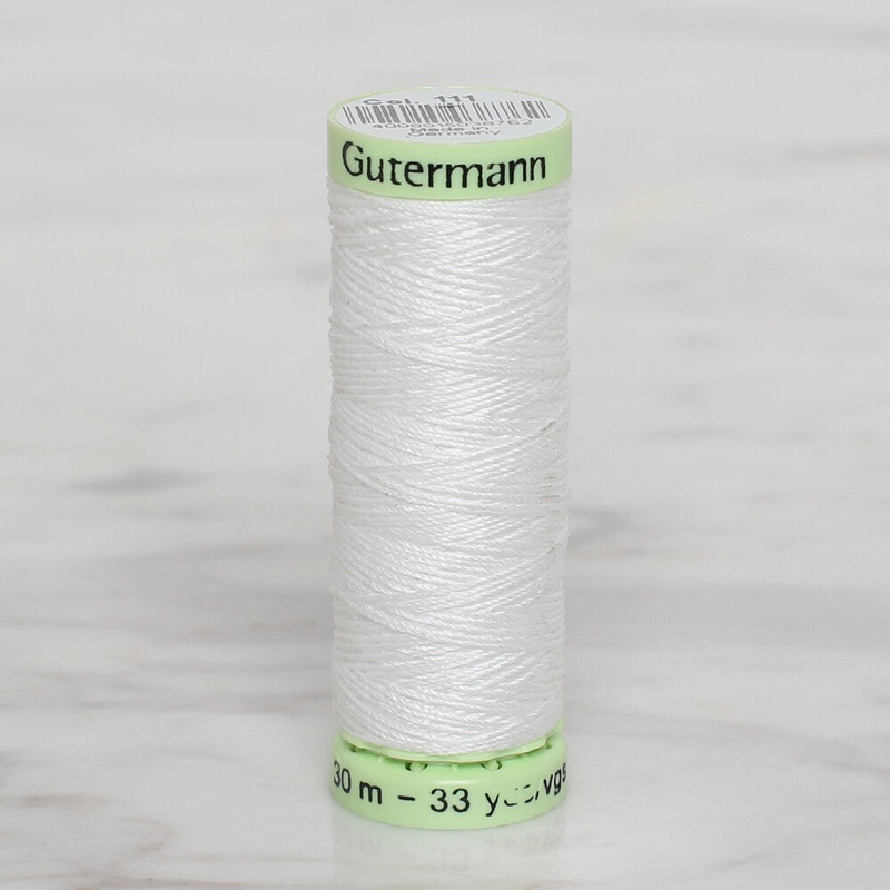 Gtermann Sewing Thread, 30m, White – 111