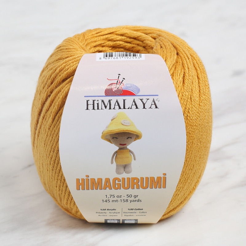 Himalaya Himagurumi 50 Gr Yarn, Mustard – 30159