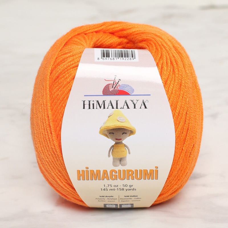 Himalaya Himagurumi 50 Gr Yarn, Orange – 30128