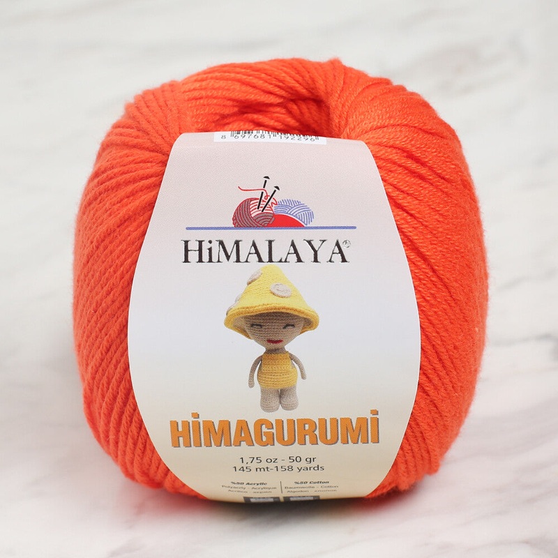 Himalaya Himagurumi 50 Gr Yarn, Orange – 30129
