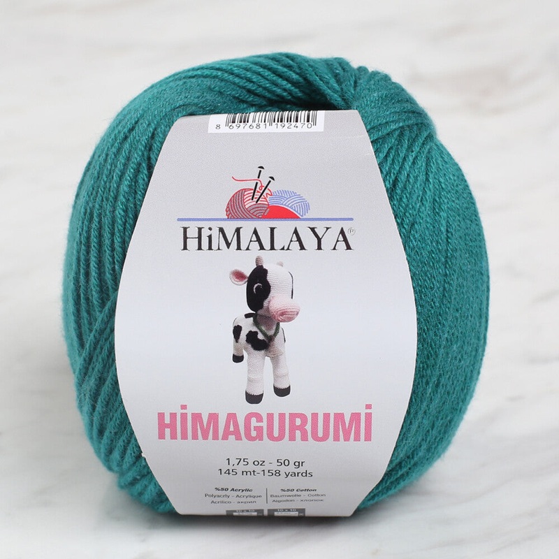 Himalaya Himagurumi 50 Gr Yarn, Petrol Green – 30147