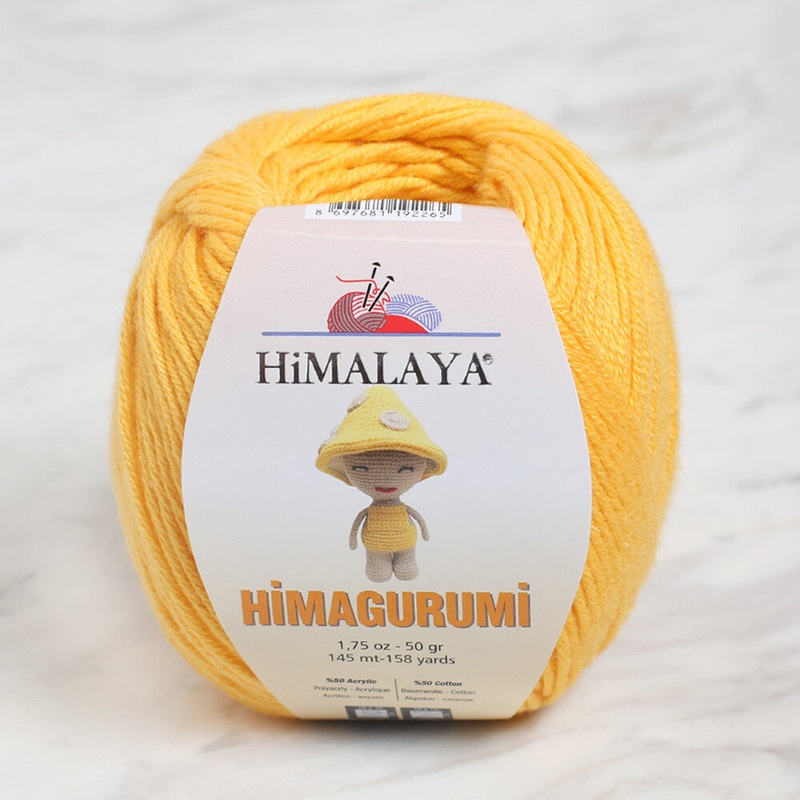 Himalaya Himagurumi 50 Gr Yarn, Yellow – 30126