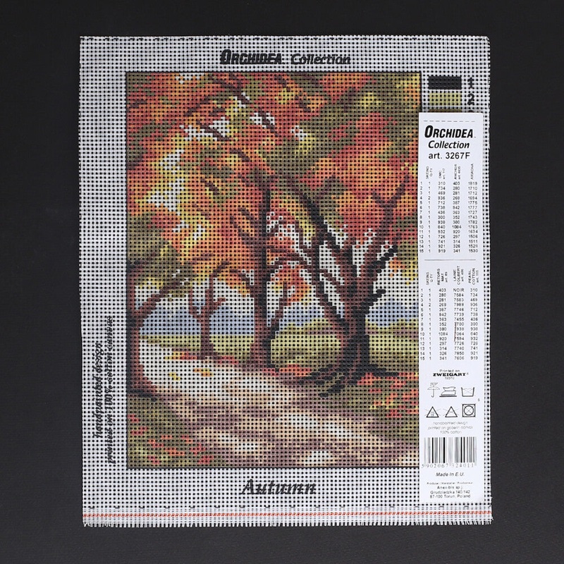 Orchidea 18x24cm Printed Gobelin, Autumn – 3267F