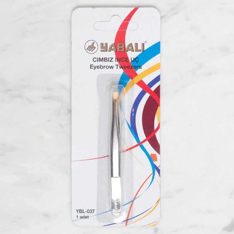 Yabal Fine Point Eyebrow Tweezers – 037