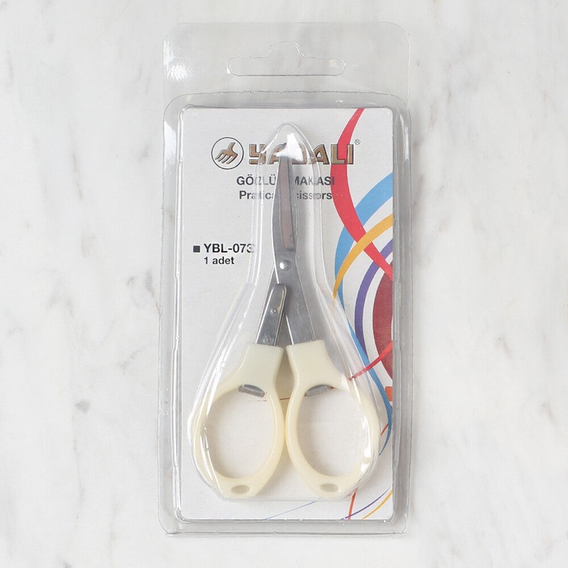 Yabal Folding Scissors, Cream
