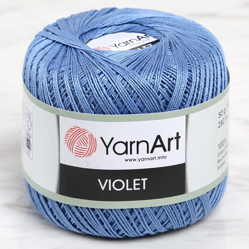 Yarnart Violet Yarn, Blue – 5351