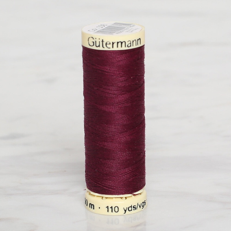 Gtermann Sewing Thread, 100m, Aubergine – 108