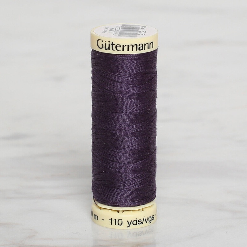 Gtermann Sewing Thread, 100m, Aubergine – 575