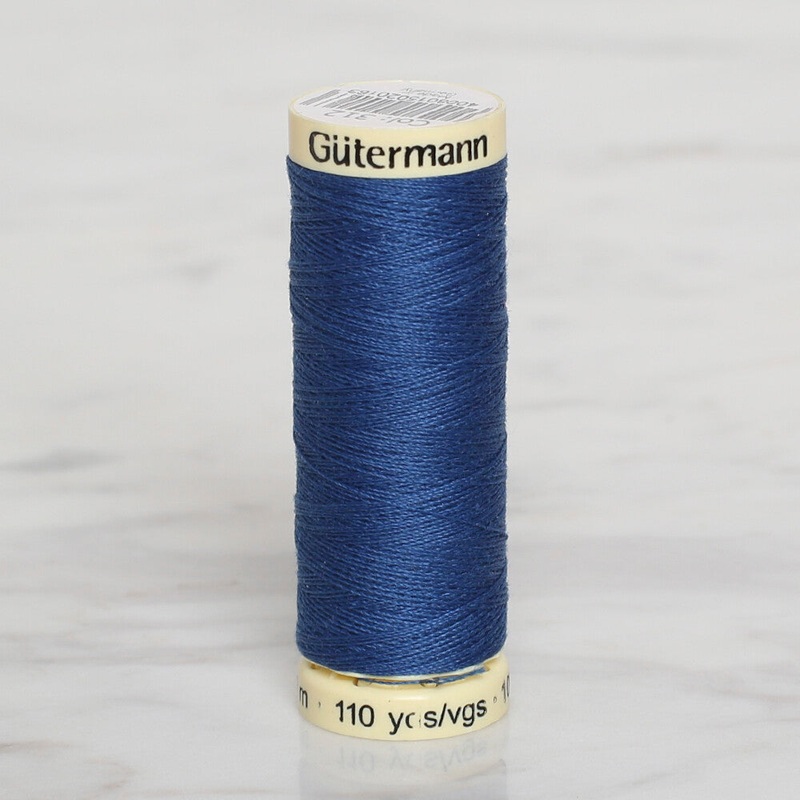 Gtermann Sewing Thread, 100m, Blue  – 312