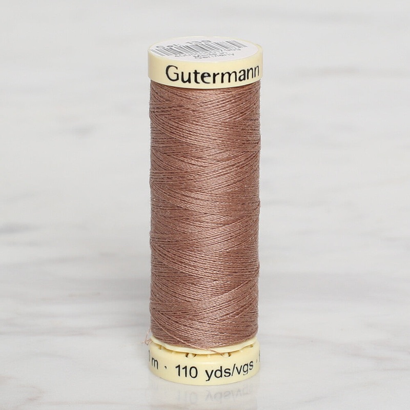 Gtermann Sewing Thread, 100m, Brown  – 139