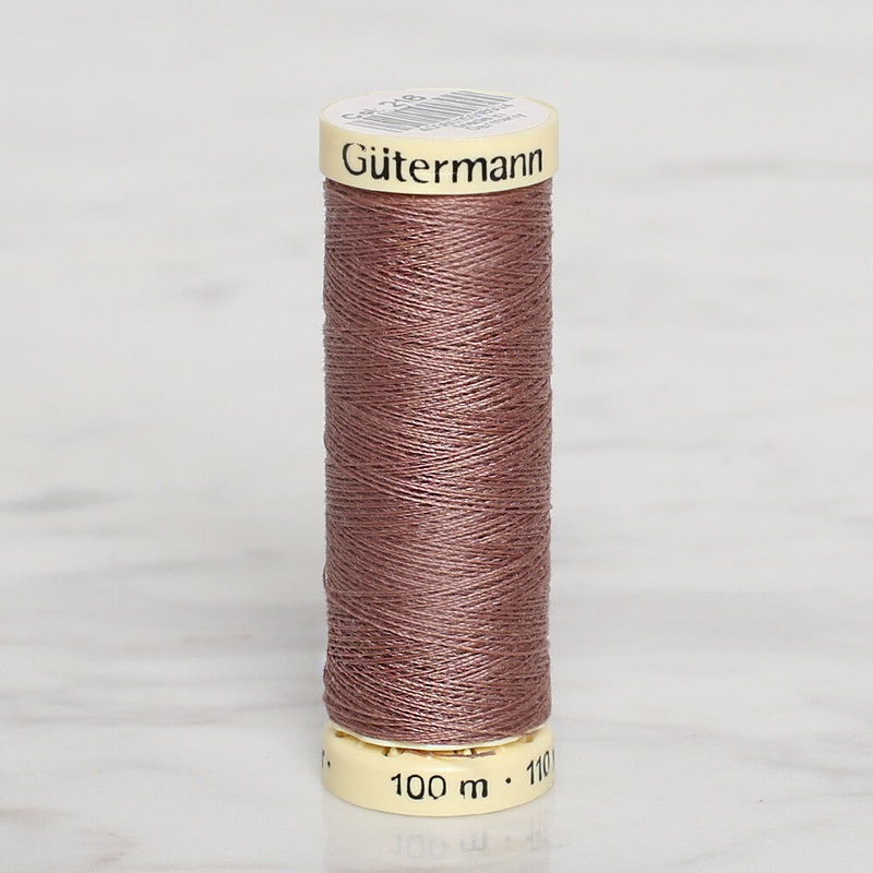 Gtermann Sewing Thread, 100m, Brown  – 216