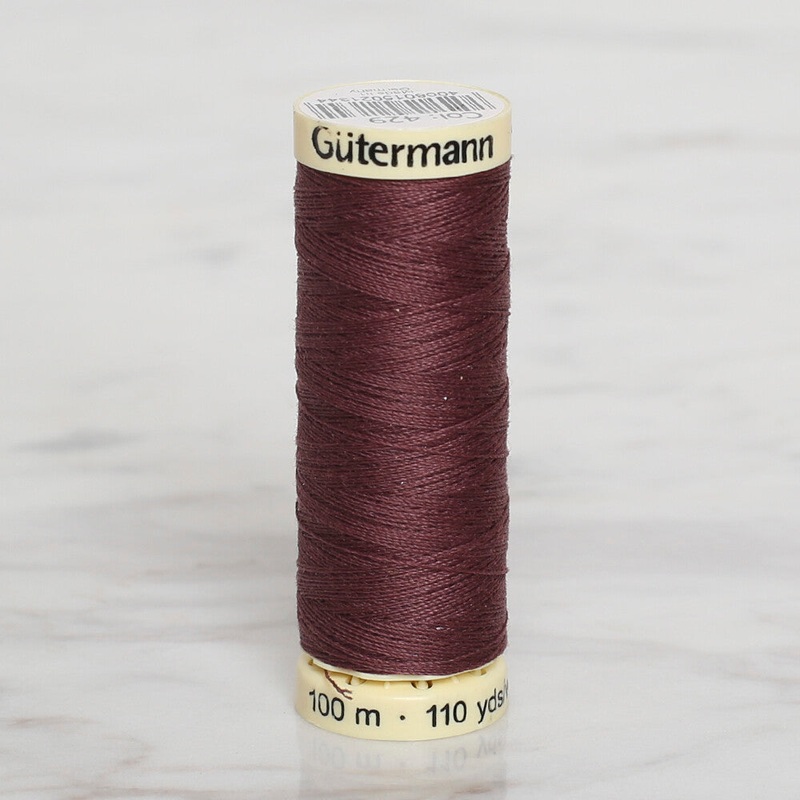 Gtermann Sewing Thread, 100m, Brown  – 429