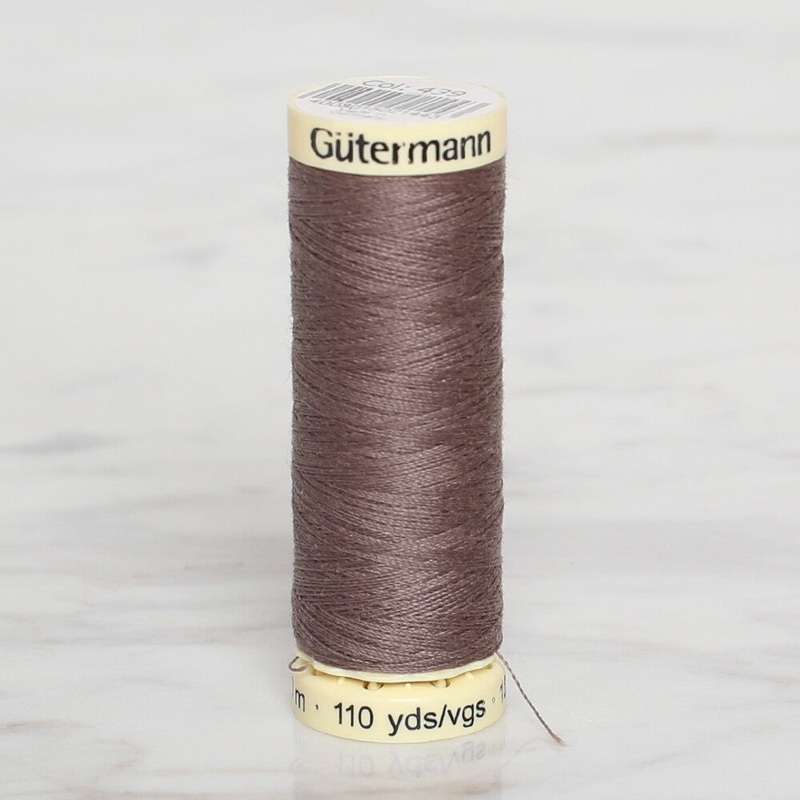 Gtermann Sewing Thread, 100m, Brown  – 439