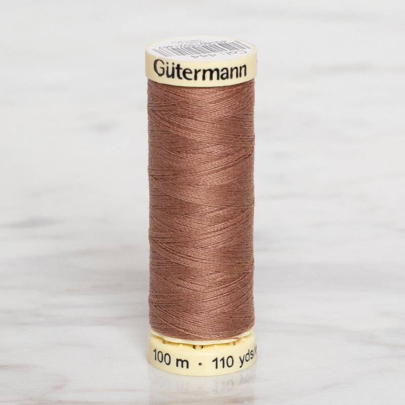 Gtermann Sewing Thread, 100m, Brown  – 444