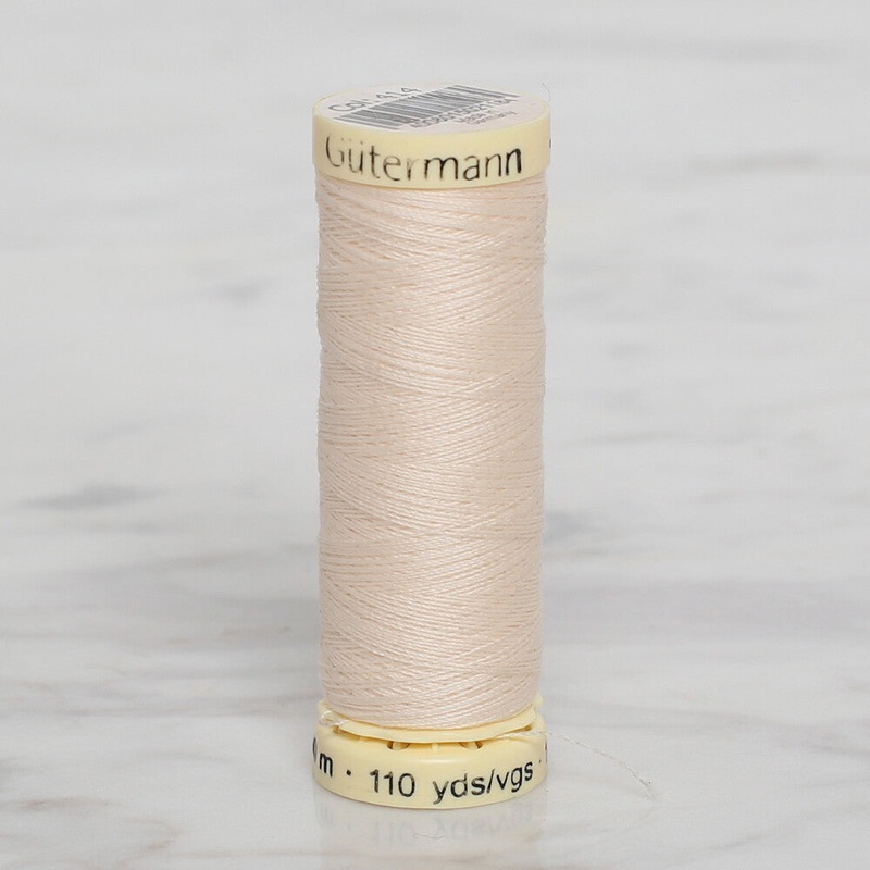 Gtermann Sewing Thread, 100m, Cream – 414