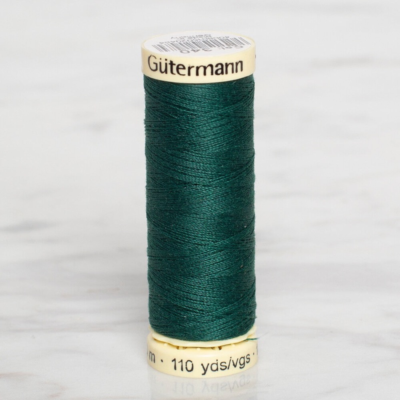Gtermann Sewing Thread, 100m, Dark Green  – 340