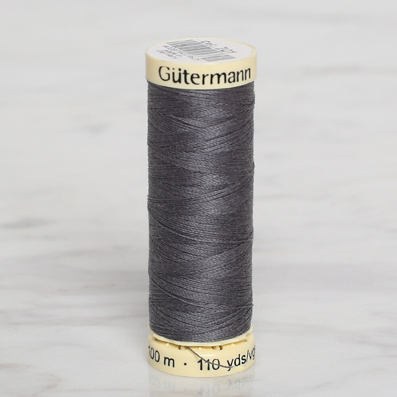 Gtermann Sewing Thread, 100m, Dark Grey – 701