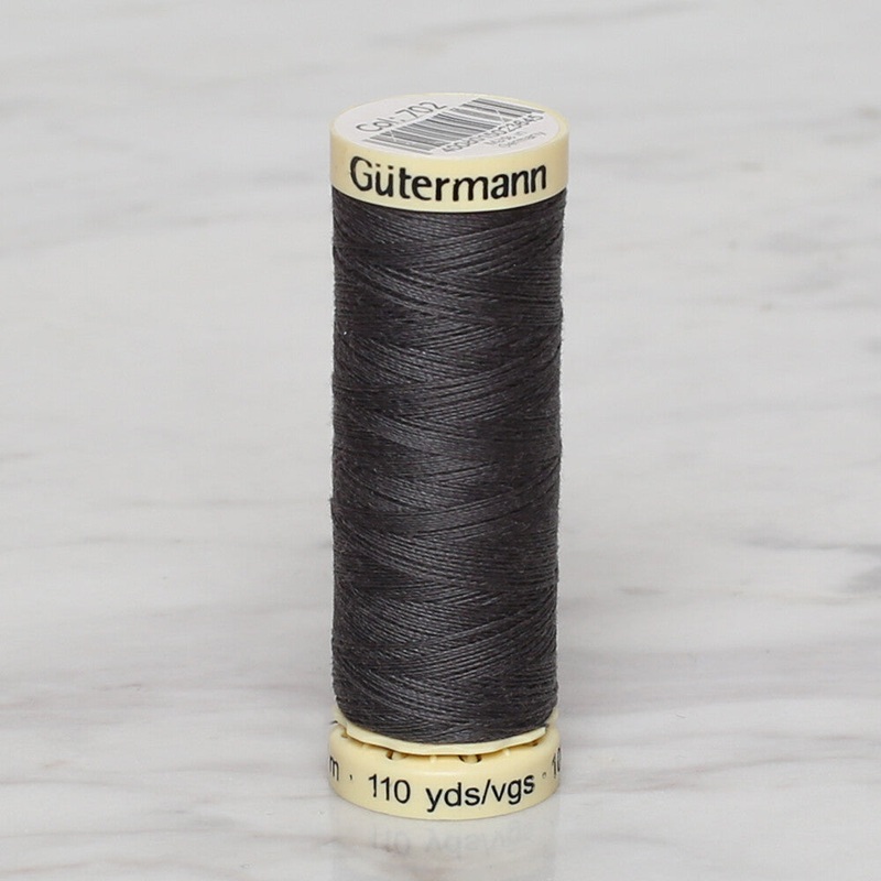 Gtermann Sewing Thread, 100m, Dark Grey – 702