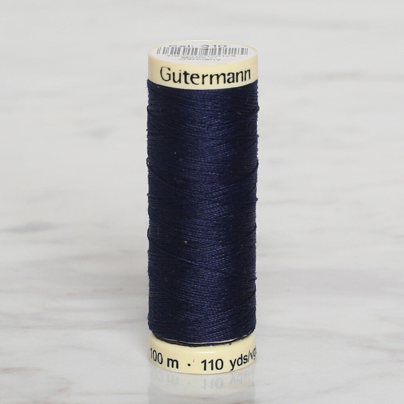Gtermann Sewing Thread, 100m, Dark Navy – 310