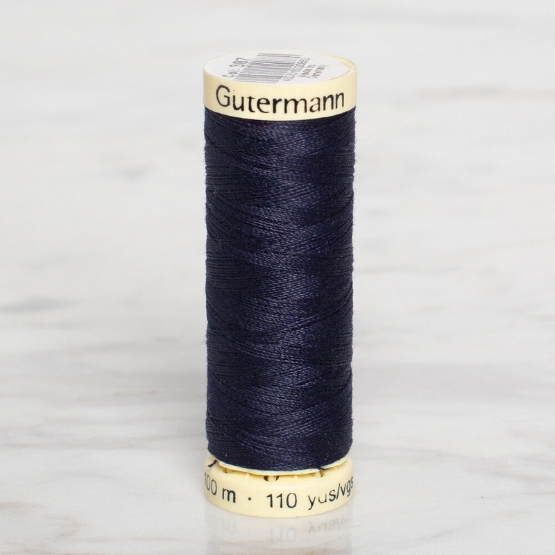 Gtermann Sewing Thread, 100m, Dark Navy – 387