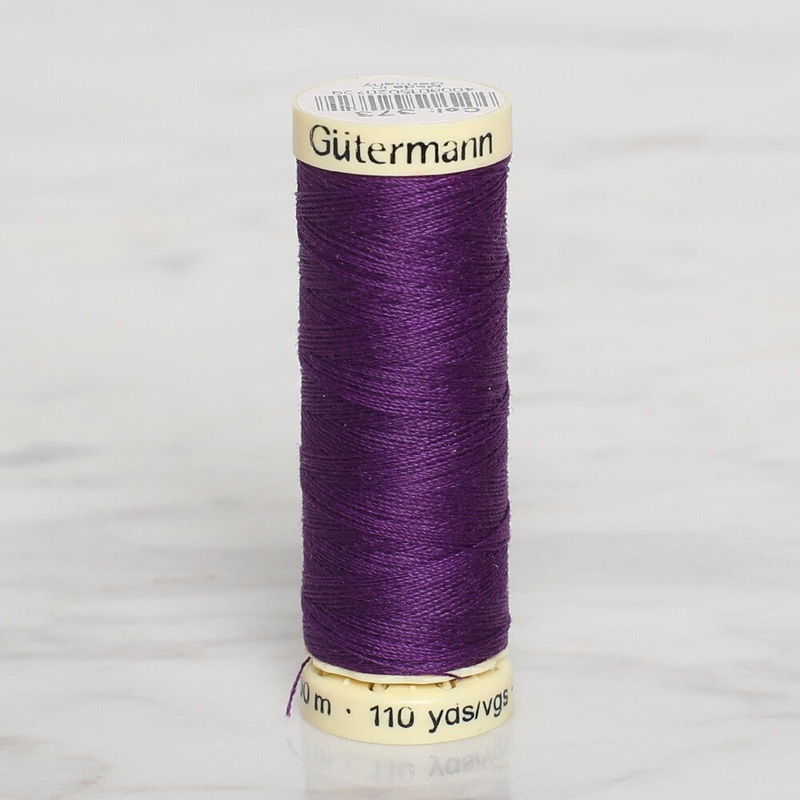 Gtermann Sewing Thread, 100m, Dark Purple – 373